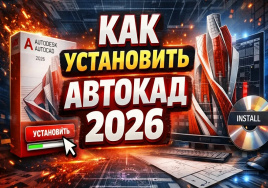 Установка AutoCAD (Автокад) на ноутбук